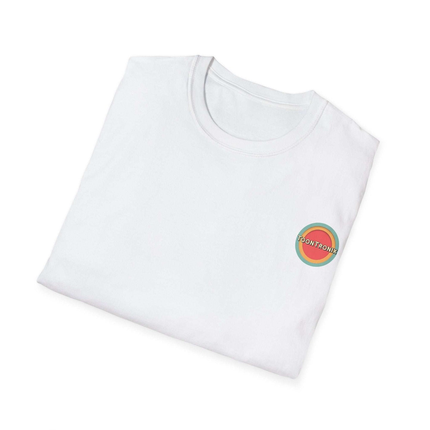 Toontronix Atomic Tv Tee, vintage cartoon design, 100% ring-spun cotton, classic fit, crew neckline.
