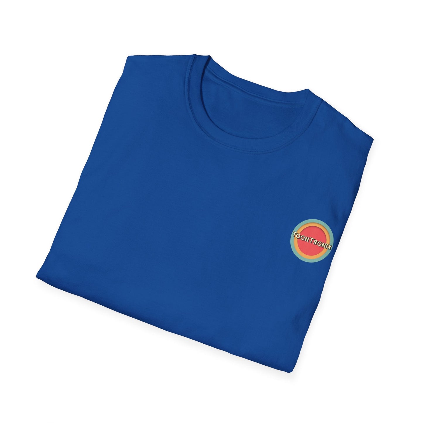 Toontronix Atomic Tv Tee with retro cartoon design and classic fit.
