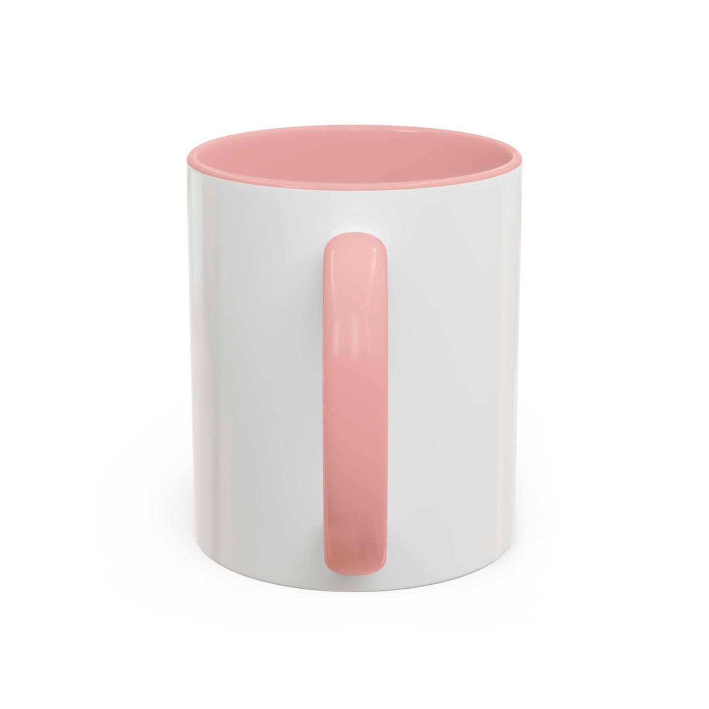 Toontronix Coffee Mug with colored interior and handle, durable white ceramic.
