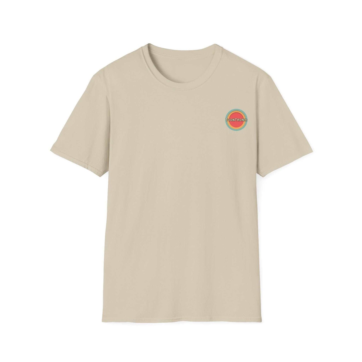 Toontronix Atomic Tv Tee, vintage cartoon t-shirt, retro art design, casual wear, 100% cotton.