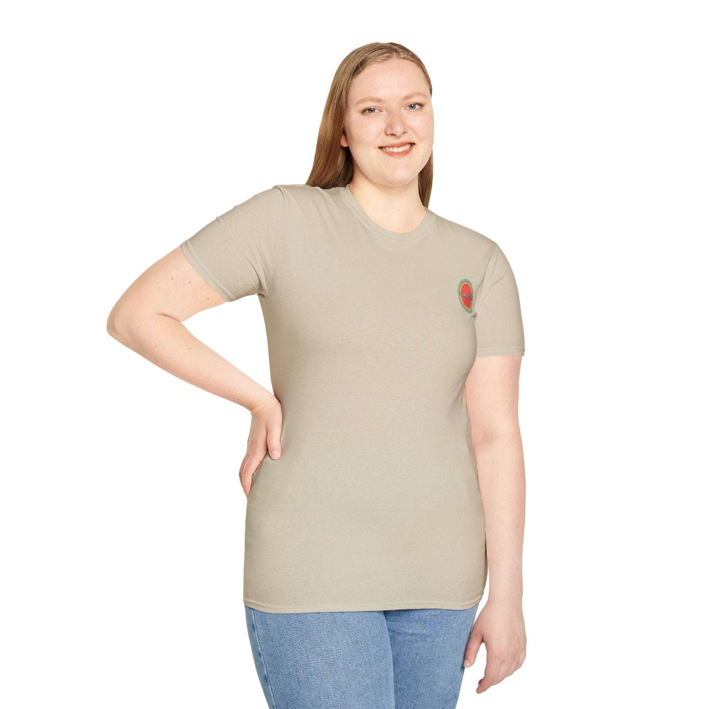 Toontronix Atomic Tv Tee featuring vintage cartoon design, casual fit, and ring-spun cotton for comfort.