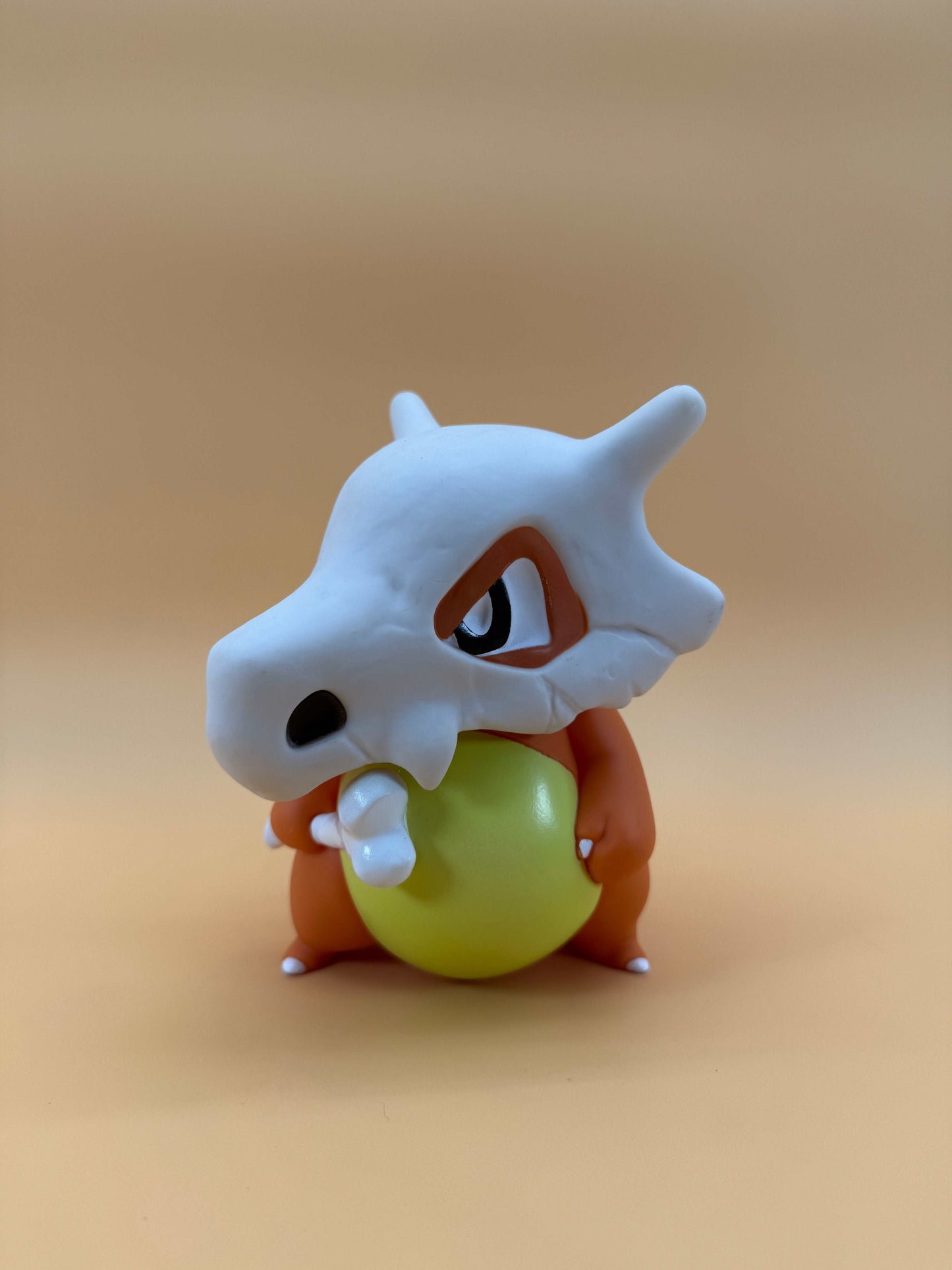6" Cubone desk lamp with USB cord, unique decor piece.