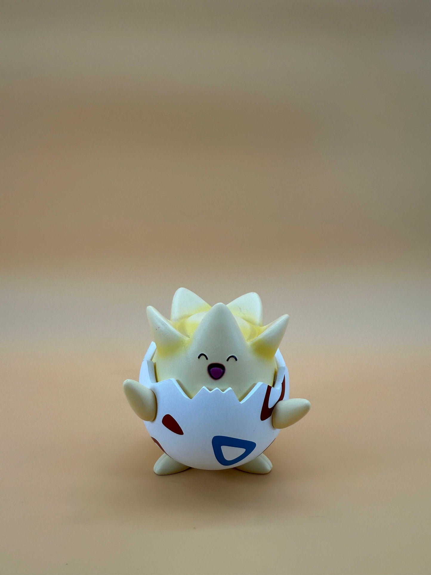 3.5" Togepi Pokemon statue USB desk lamp with built-in cord, perfect for adding a magical touch to any space.