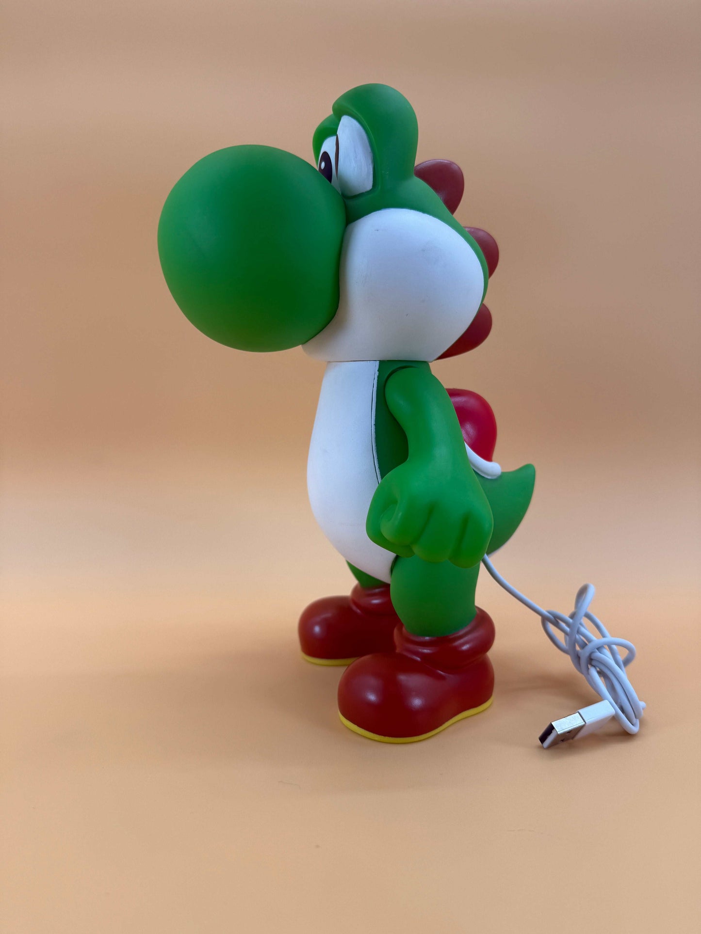 9" Nintendo Yoshi Desk Lamp Light with Built-in USB Cord.