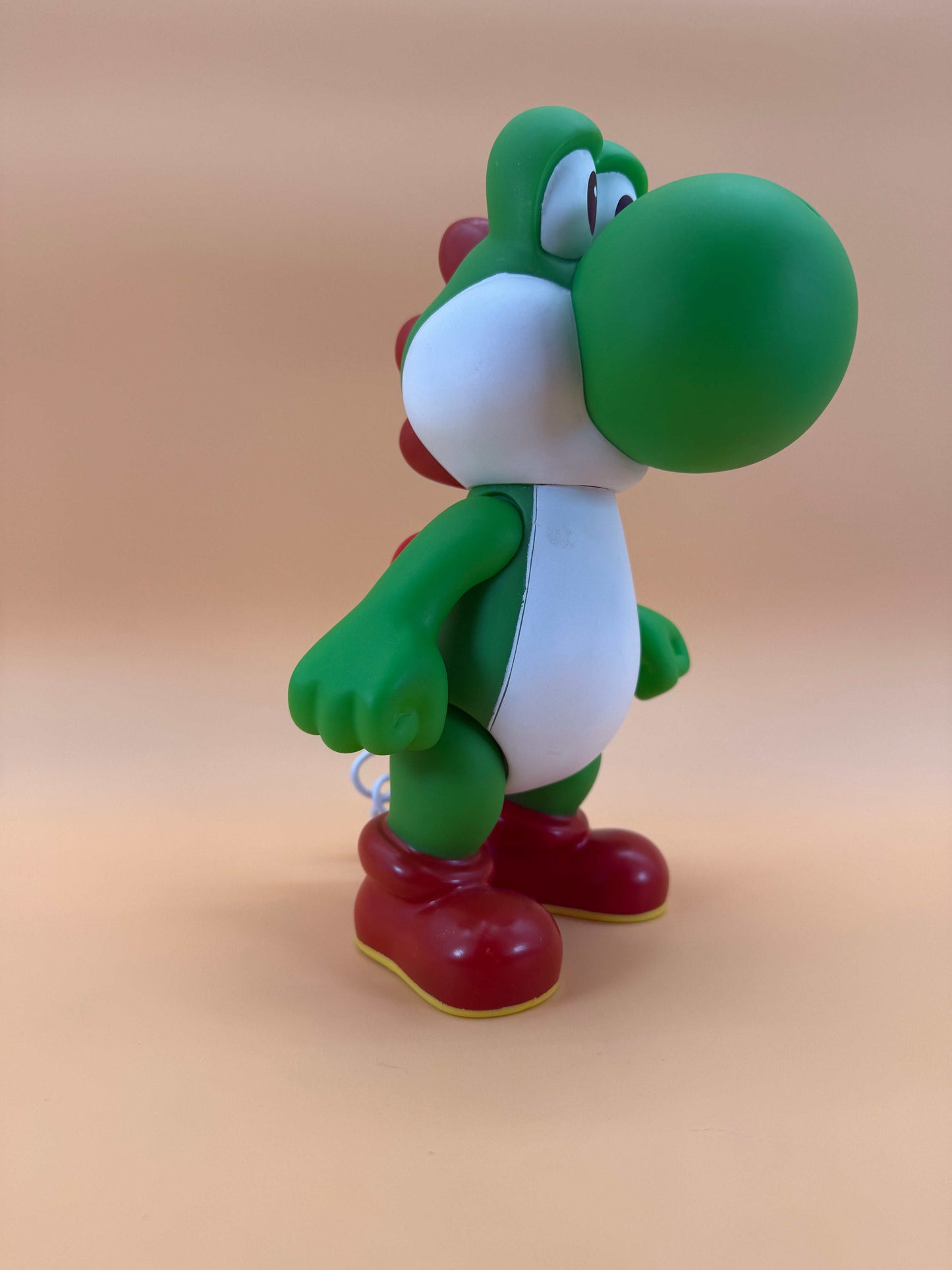 9" Yoshi Desk Lamp with USB, Nintendo Yoshi-shaped desk light.
