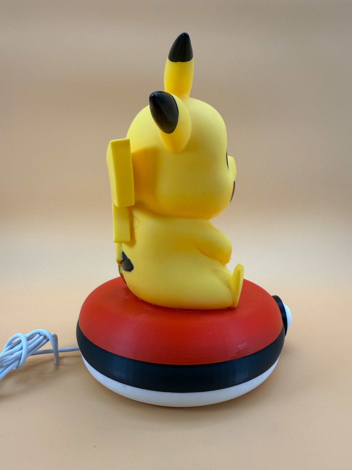Pikachu Pokeball Desk Lamp with USB Cord