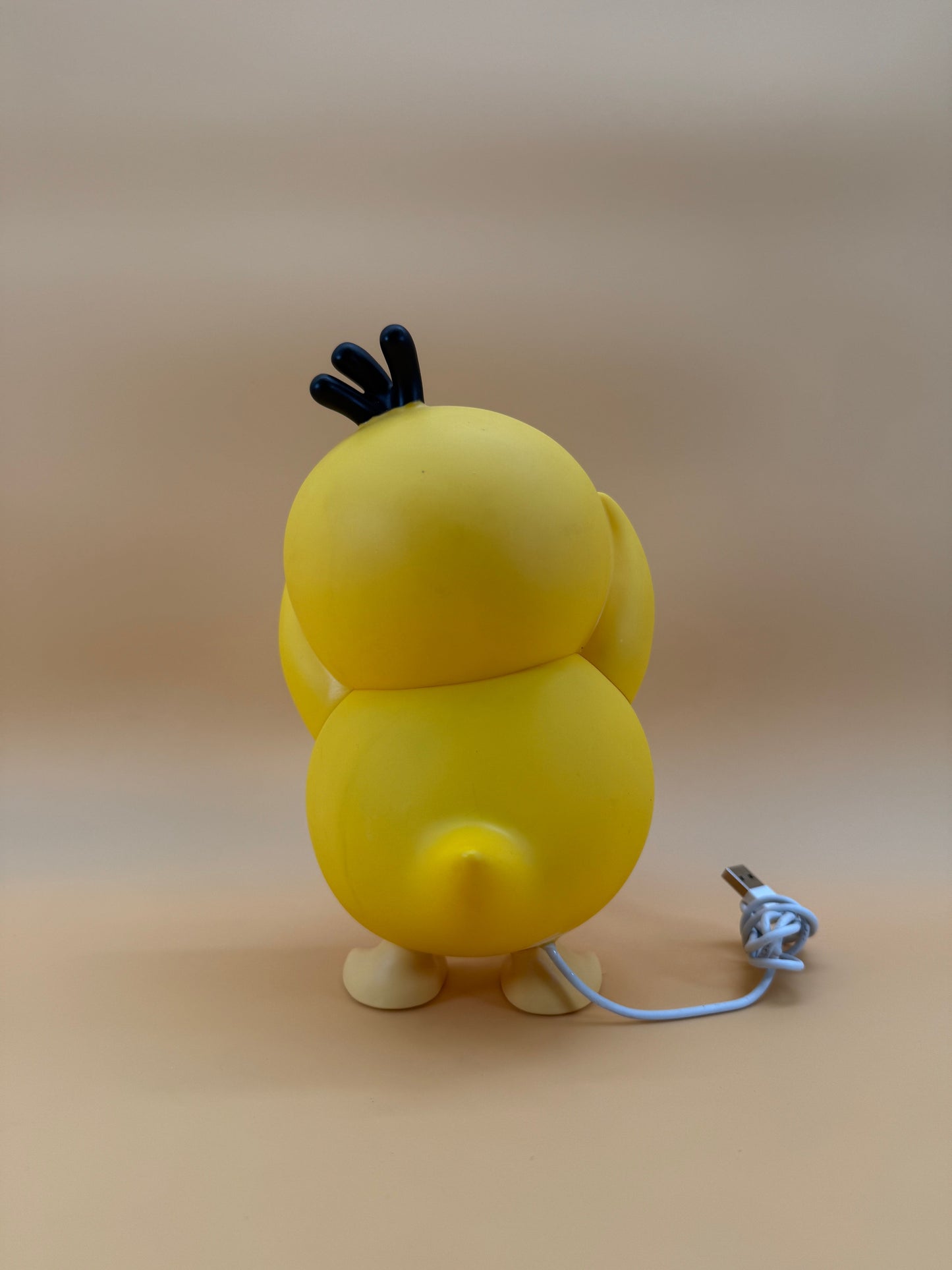 8" Psyduck Statue USB Desk Lamp Light for desk decor.