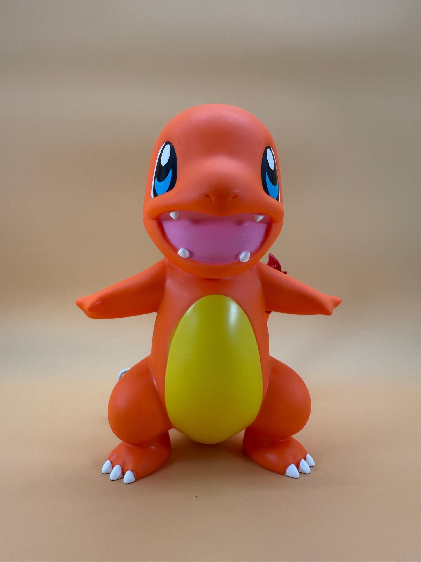 9" Charmander Statue Pokemon USB Desk Lamp Light with built-in USB cord, featuring free shipping and gifts with every order.