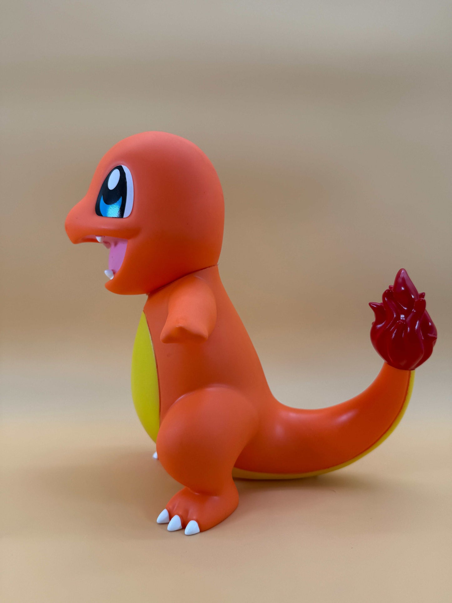 9" Charmander statue USB desk lamp with a vivid orange design.