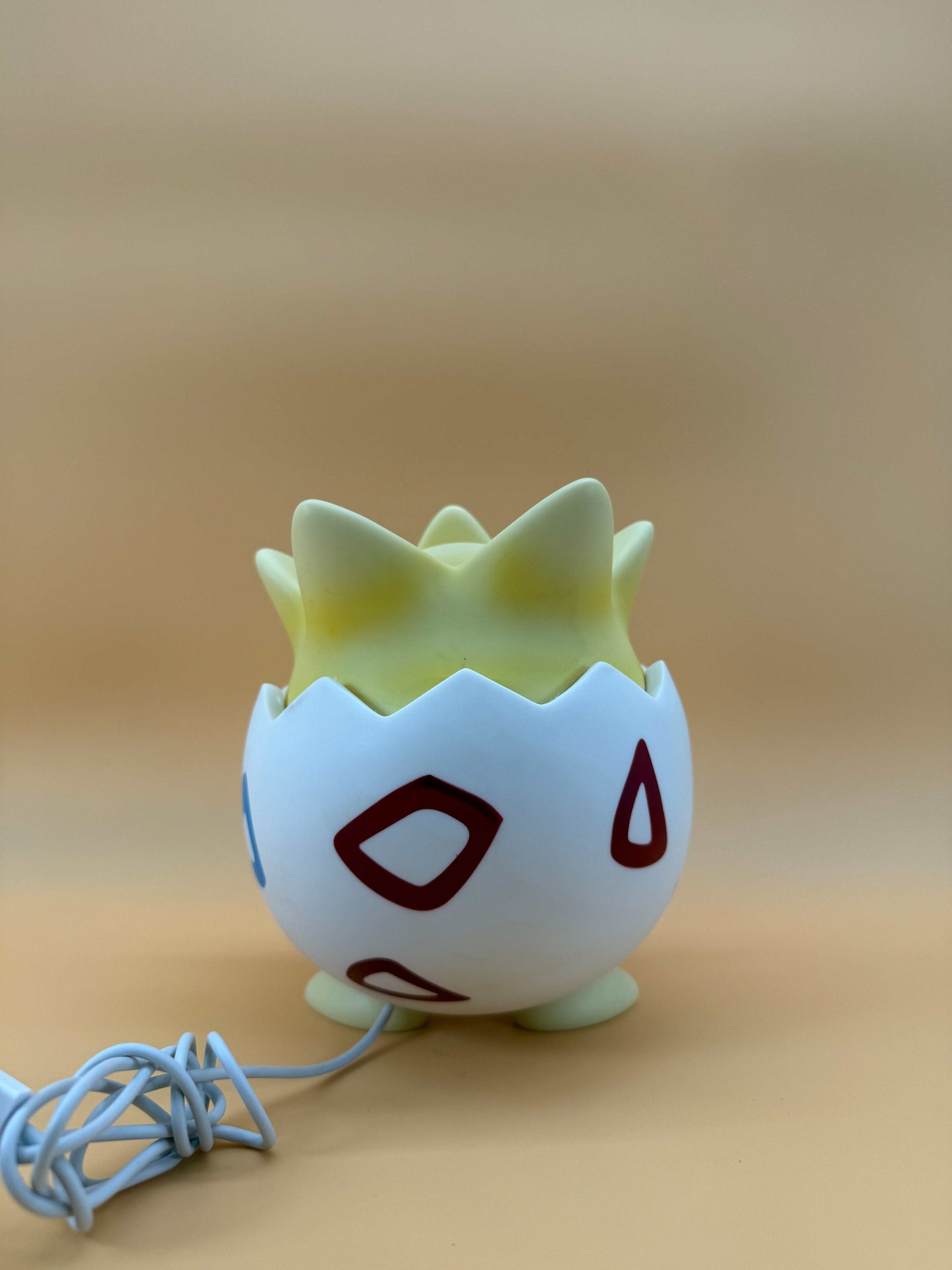 7" Togepi Statue Pokemon USB Desk Lamp Light with built-in USB cord