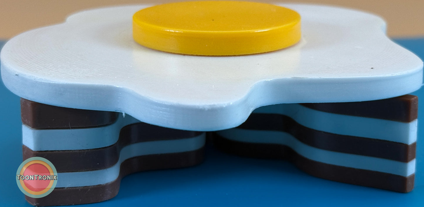 Eggs & Bacon Light Up Table 22" H x 22" L x 22" W (Preorder Shipping 2026)
