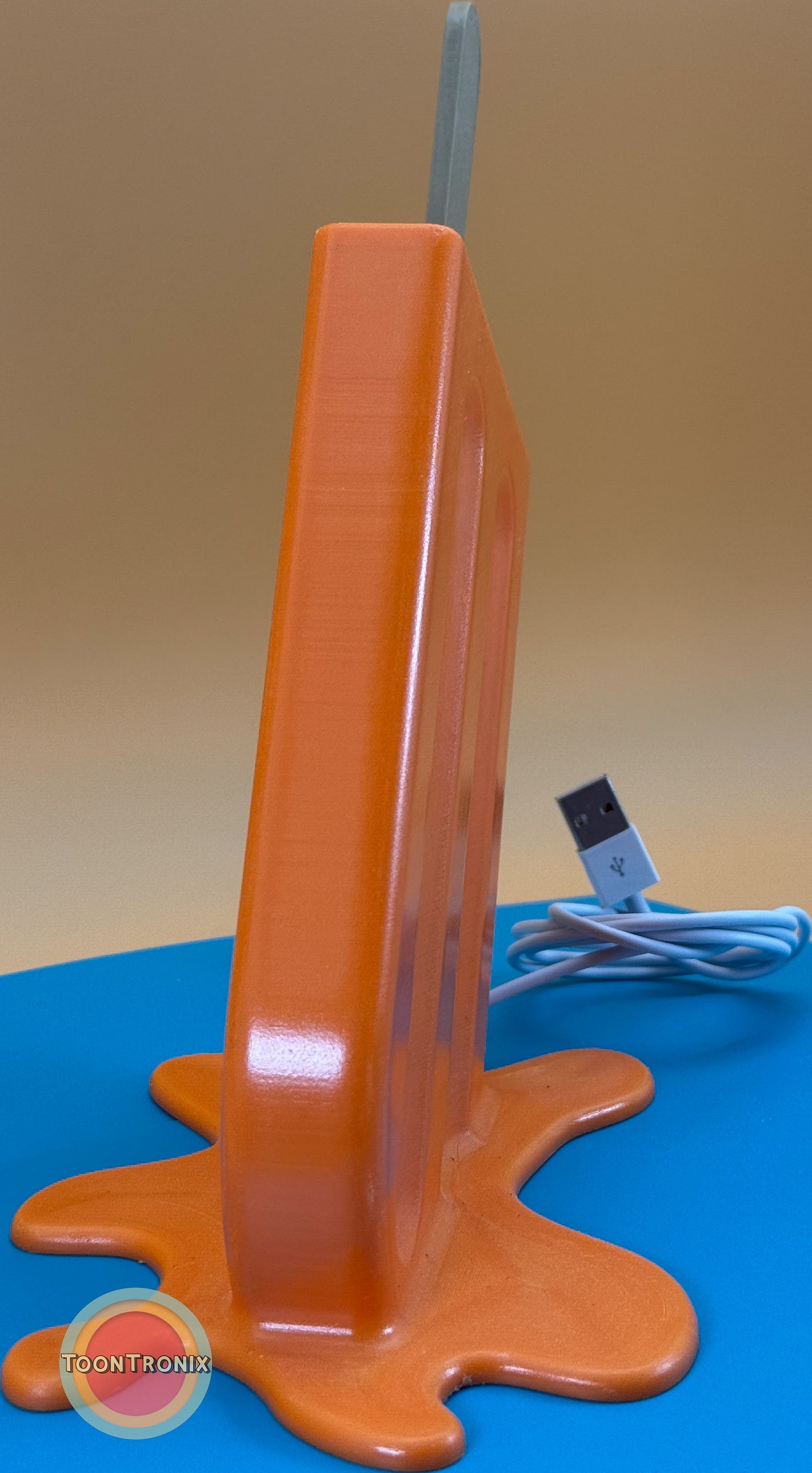 6" or 9" Popsicle Desk Lamp with vibrant retro design and USB power cord