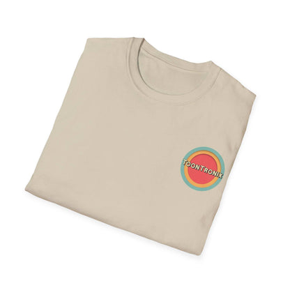 Toontronix Drip Coffee Tee Unisex T-Shirt with classic fit and colorful logo.
