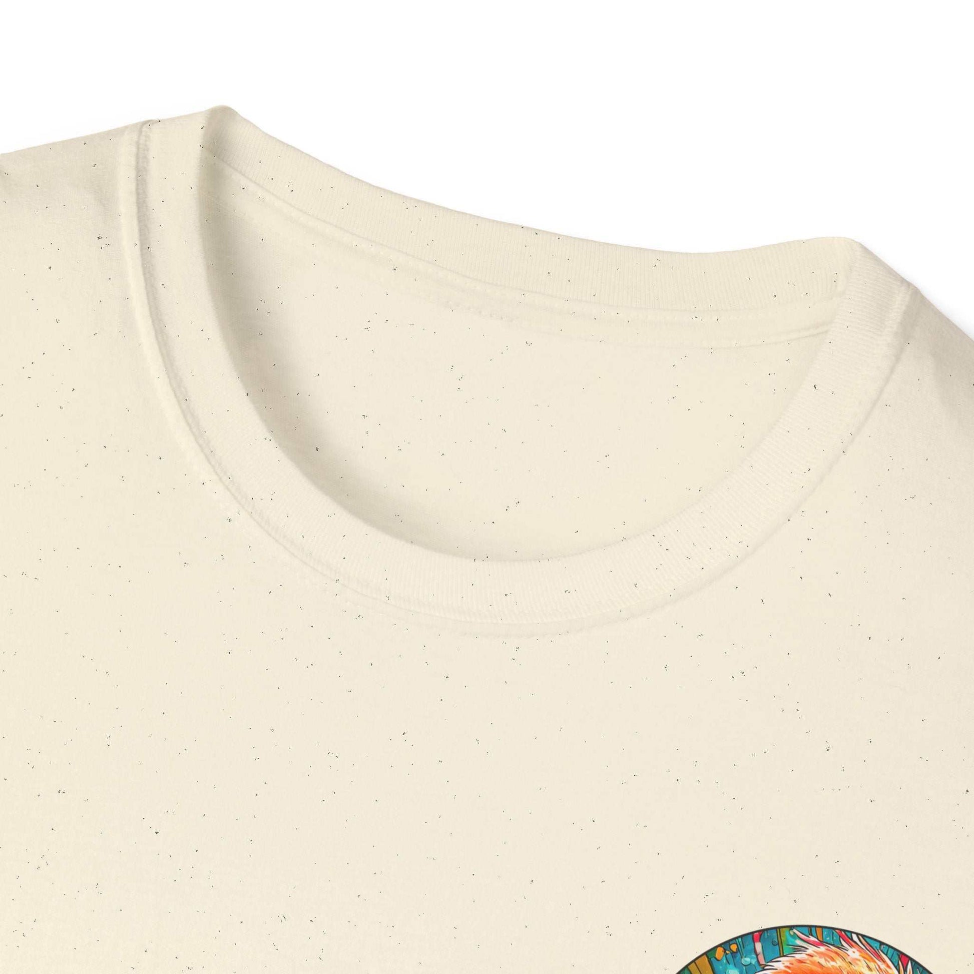 Unisex T-Shirt with Dr. Flamingoz design, perfect for casual wear and fans of animated characters.