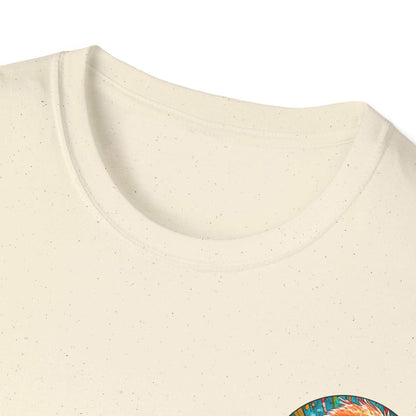 Unisex T-Shirt with Dr. Flamingoz design, perfect for casual wear and fans of animated characters.