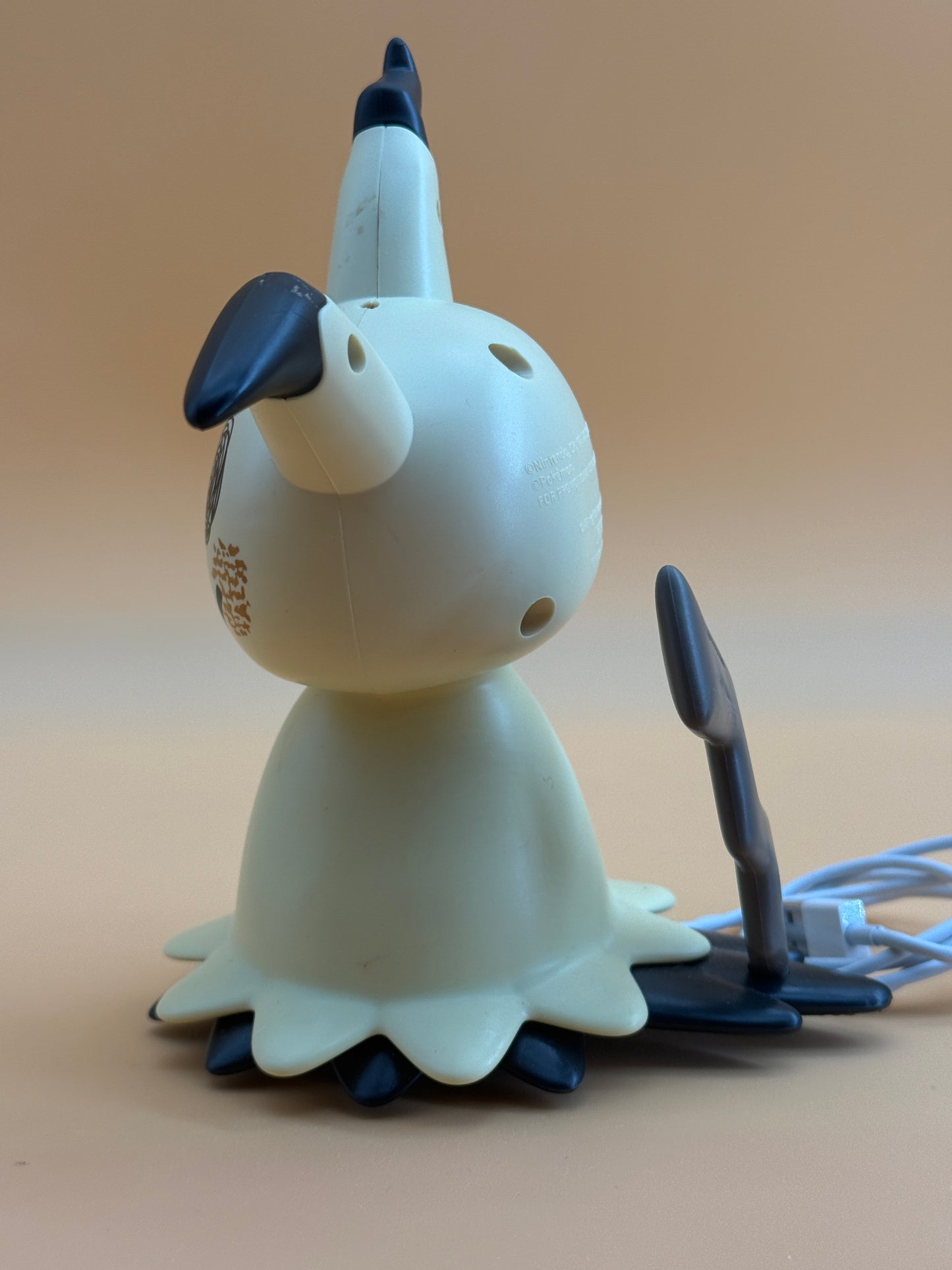 7" Moving Mimikyu with Wheels Pokemon Lamp Light Statue Figure Collectible