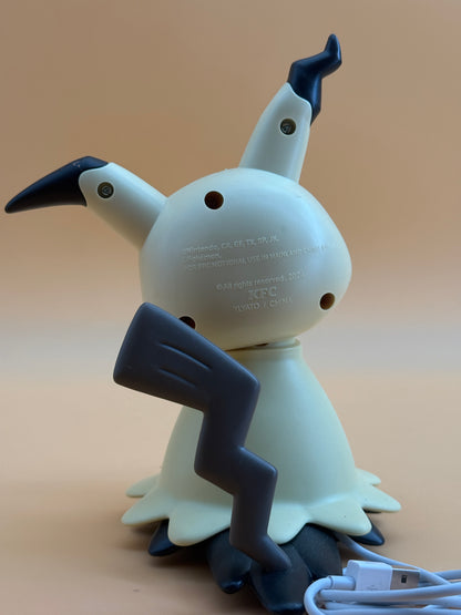 7" Moving Mimikyu with Wheels Pokemon Lamp Light Statue Figure Collectible