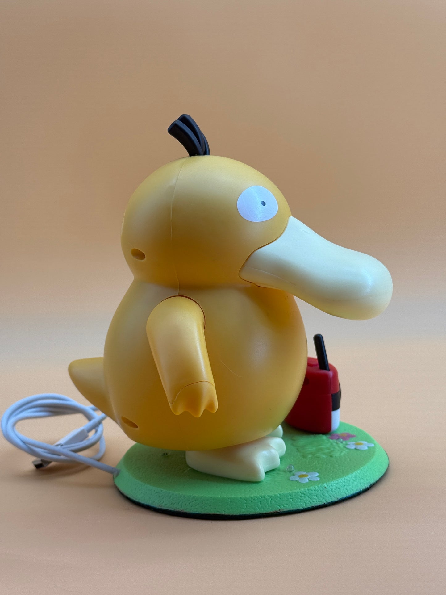 6" Dancing Psyduck with Sound Pokemon Lamp Light Statue Figure Collectible