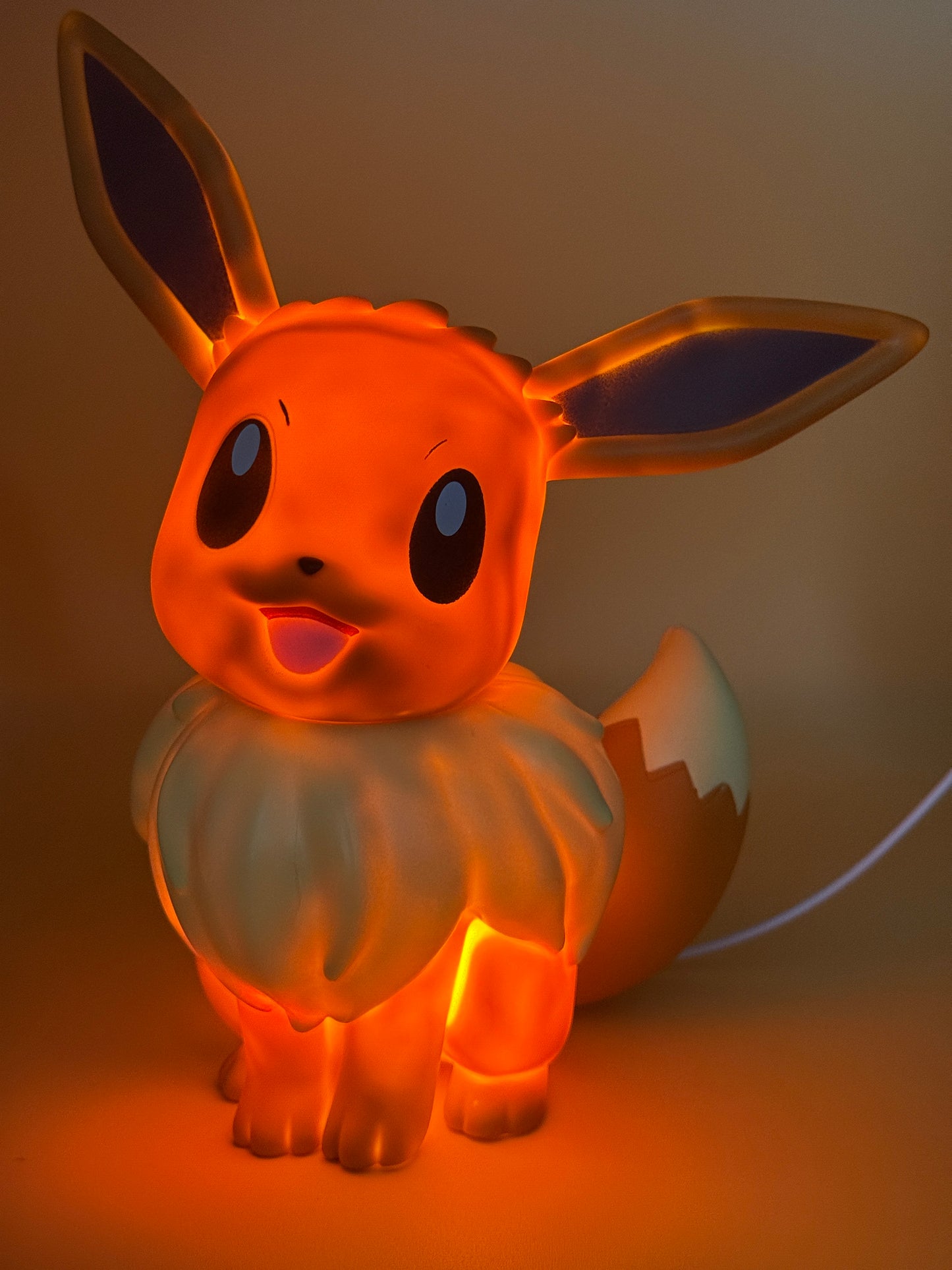 12" Eevee Pokemon Lamp Light Statue Figure Collectible