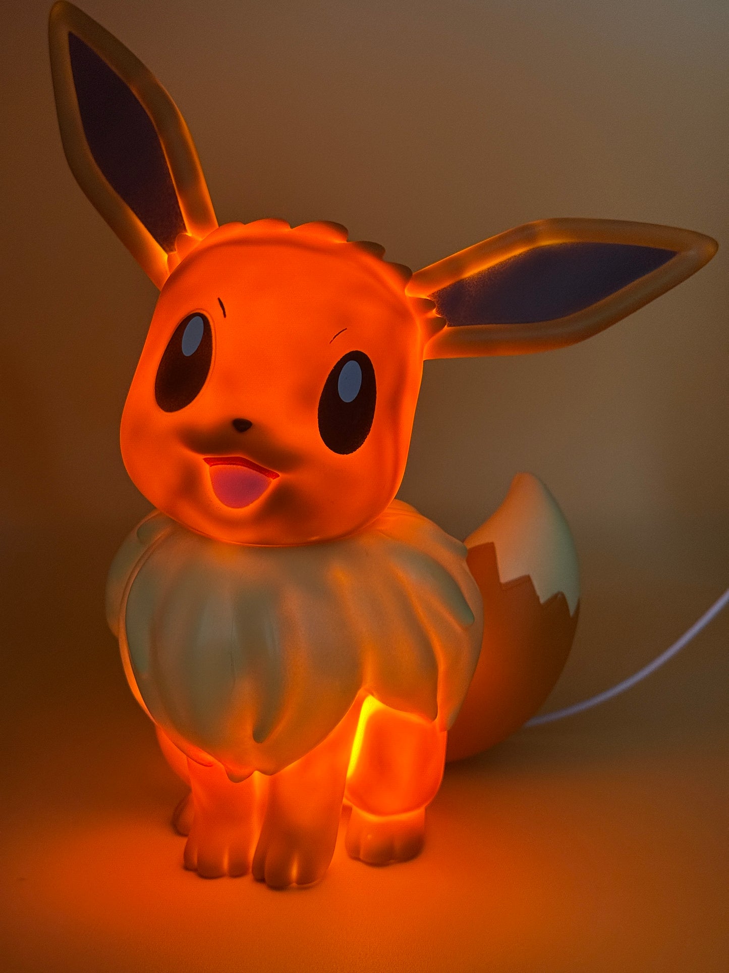 12" Eevee Pokemon Lamp Light Statue Figure Collectible