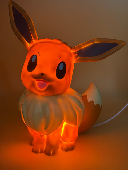 12" Eevee Pokemon Lamp Light Statue Figure Collectible