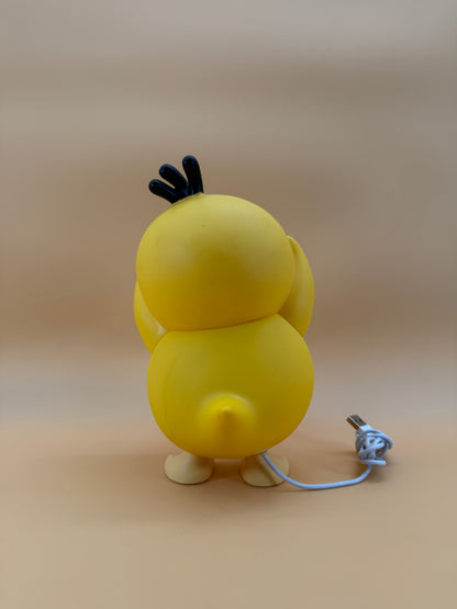 8" Psyduck Statue USB Desk Lamp Light for desk decor.