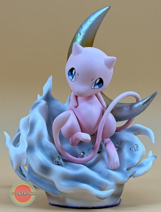 5" Mew Pokémon statue desk lamp with USB cord and magical design