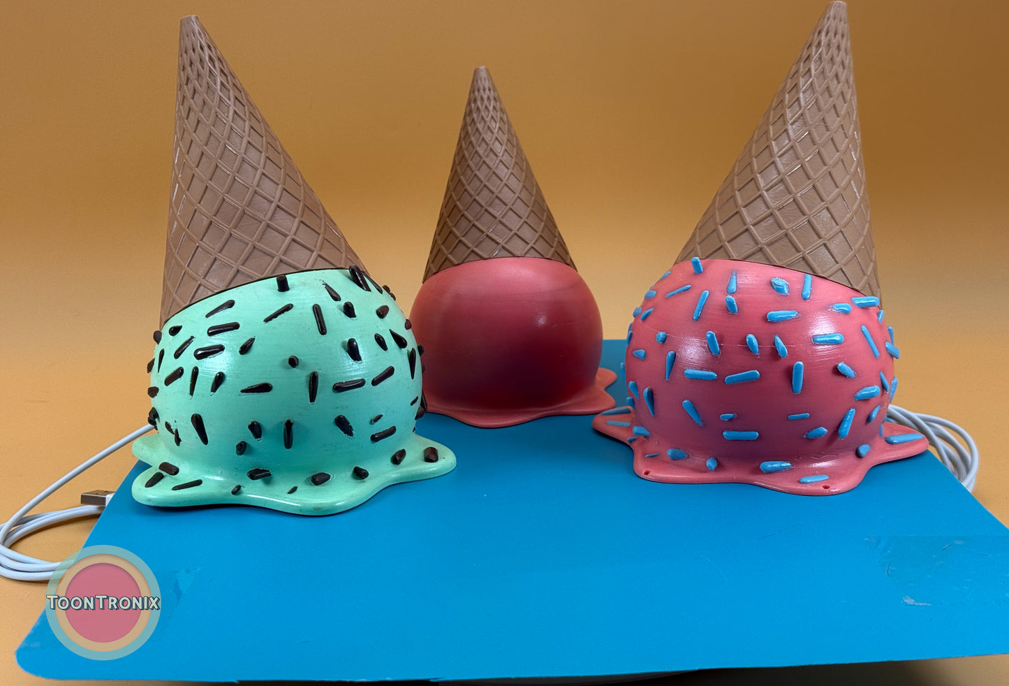 Melting Ice Cream Lamp