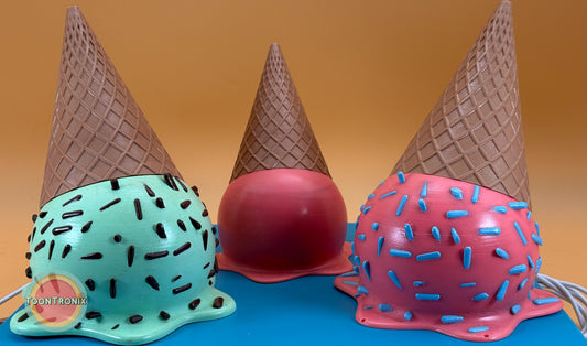 Melting Ice Cream Lamp