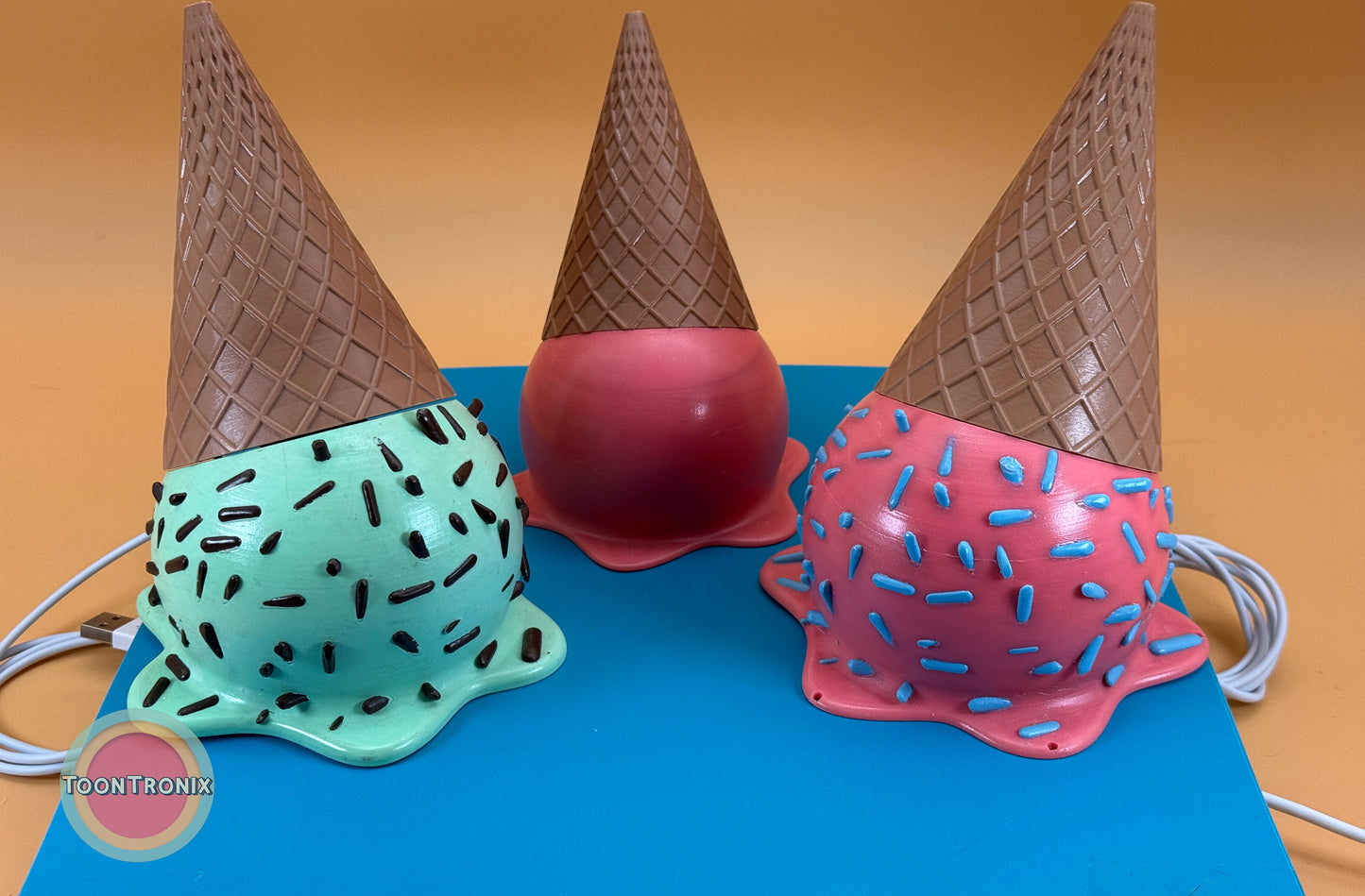 Melting Ice Cream Lamp
