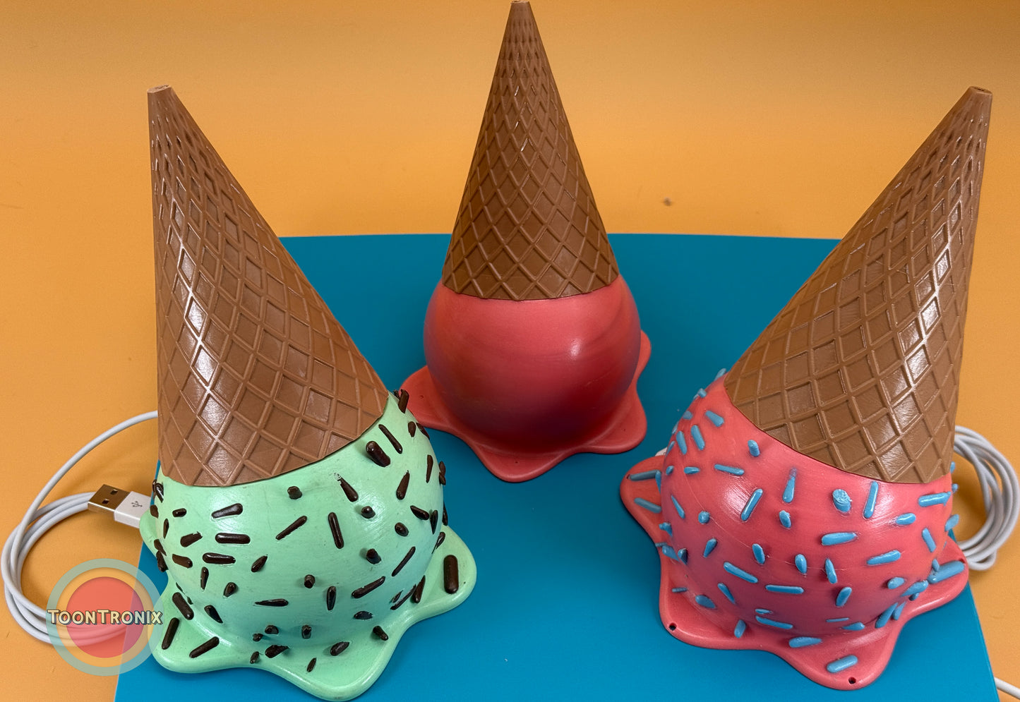 Melting Ice Cream Lamp