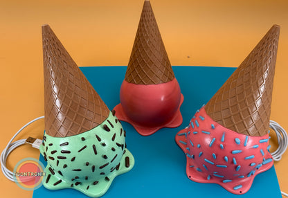 Melting Ice Cream Lamp