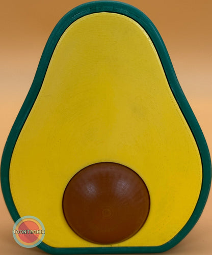 Retro style 6 or 9 inch avocado desk lamp with built-in USB cord and vibrant cartoon colors