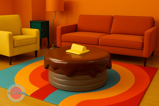 Pancakes Light Up Table 22" H x 22" L x 22" W (Preorder Shipping 2026)